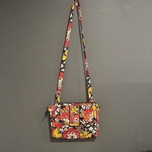 Vera Bradley “Bittersweet” Tablet Hipster Crossbody Messenger Bag